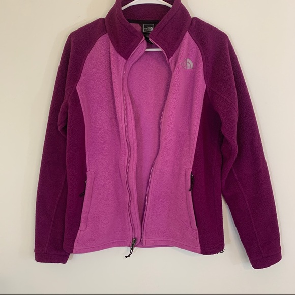 The North Face Khumbu Women’s Fleece Jacket Full Zip Purple size Small - Picture 6 of 12